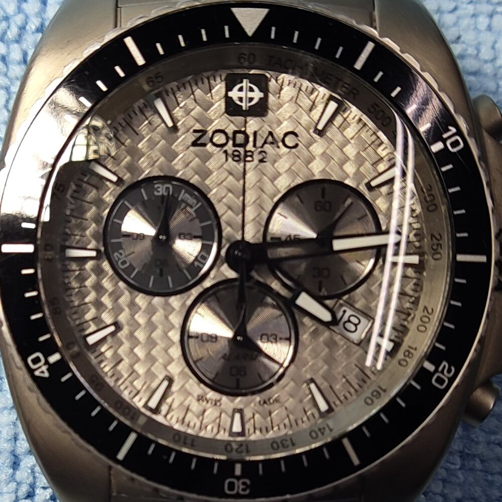 Zodiak Speed Dragon Alarm Chronograph